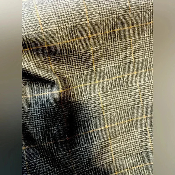 T Tahar plaid faux suede pants women plus size tummy control size 1X - Picture 6 of 17